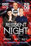 Energy 2000 (Katowice) - RESIDENT NIGHT Live Mix ★ Aras DeePush Alex S [FB LIVE] (25.09.2020)