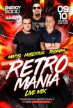 Energy 2000 (Katowice) - RETROMANIA LIVE MIX Matys - Thomas - Hubertus (09.10.2020)